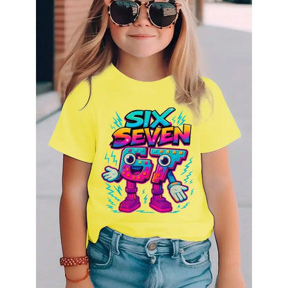 3D Printed Cute Short Sleeved Shirt
