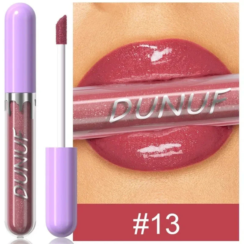 1pc Metallic Liquid Lipstick Long Lasting Glitter Lip Glaze Waterproof