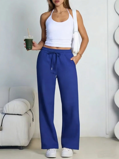 Wide Leg straight leg loose dance Pants