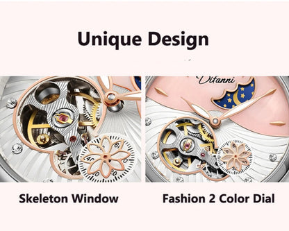 DANA Rotatable Flowers Watch