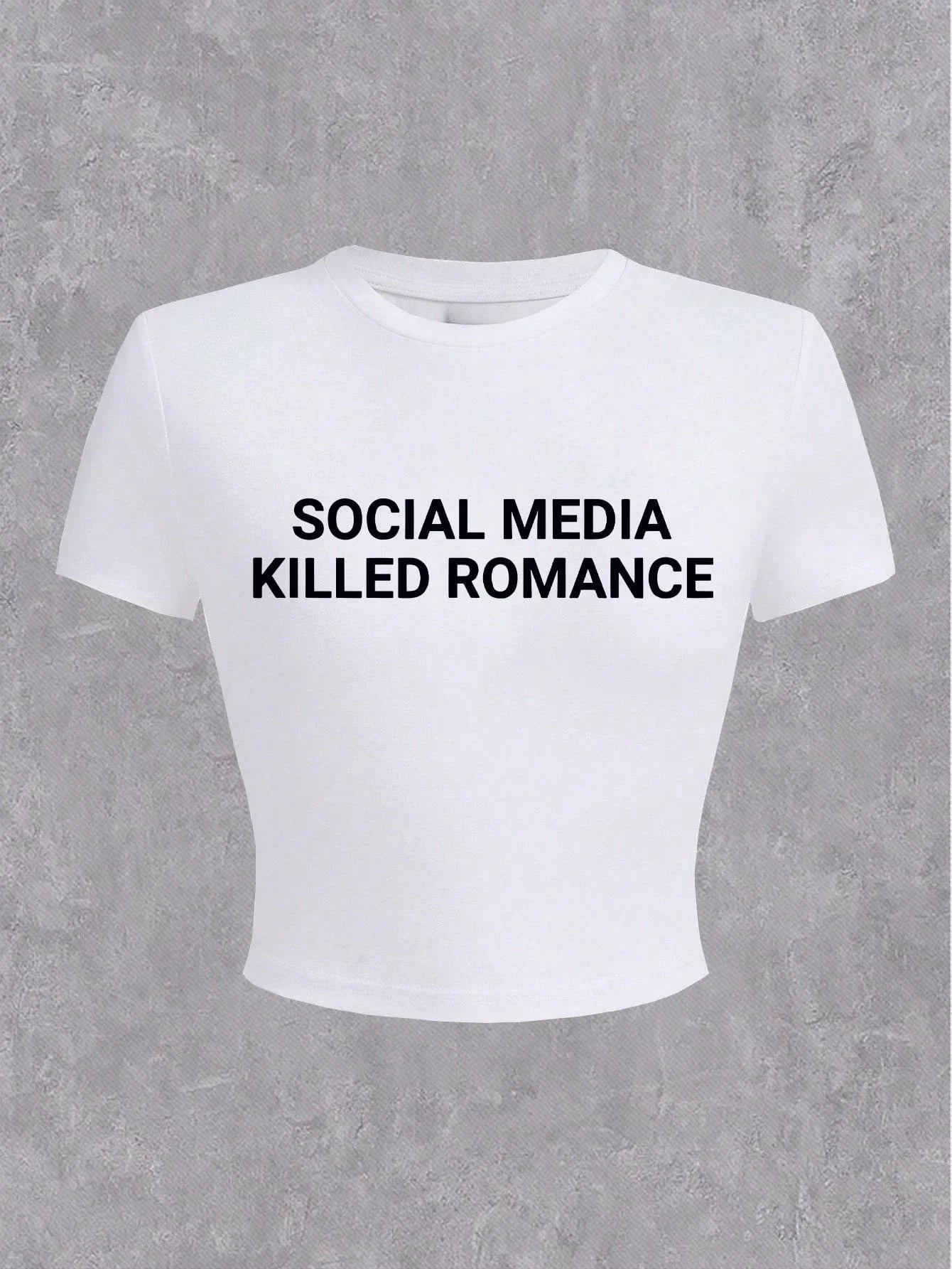 Casual Hip Hop Print Short Sleeve T-shirt