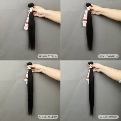 Straight Bundles Human Weave 100% Hair Extensions