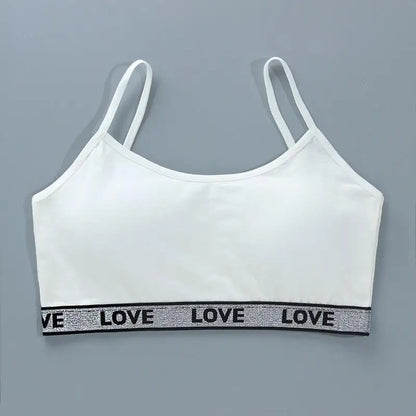 1pc Teenage Girls Tops Cotton Soft Underwear