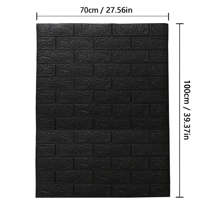 70cm High quality DIY 3D Wallpaper Moisture