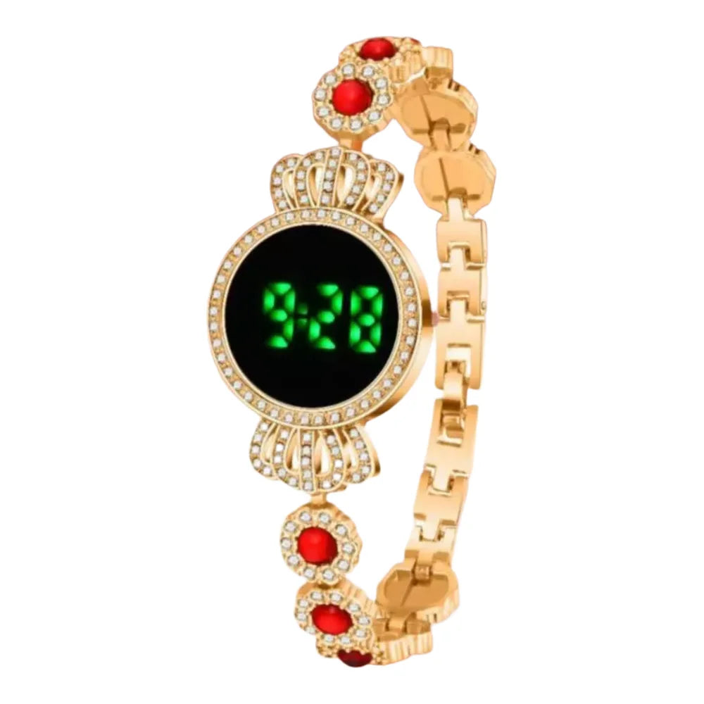 Oval Quartz Bracelet Wristwatch