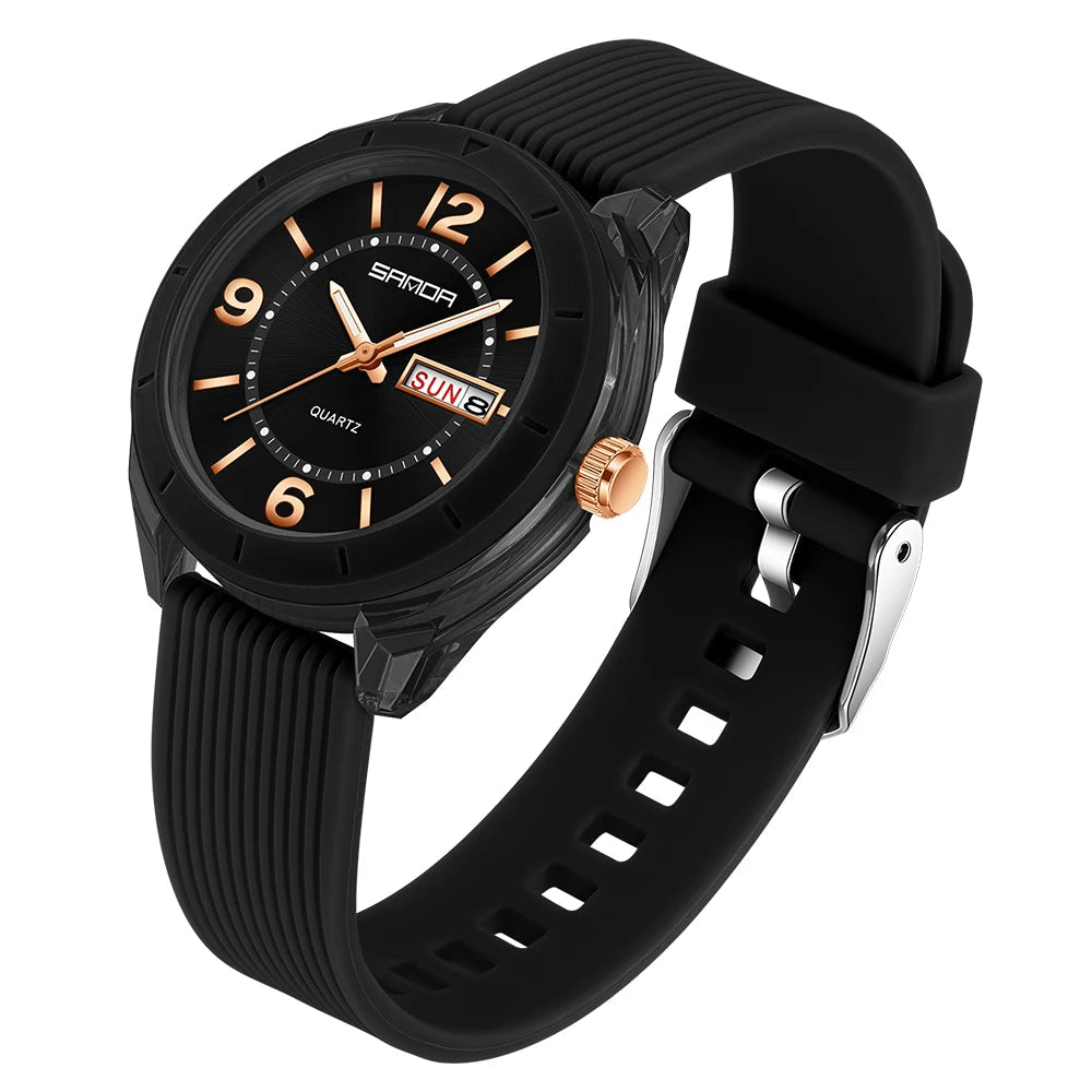 Quartz Auto Date Wristwatch