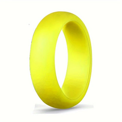 Silicone Hypoallergenic Crossfit Flexible Rubber Finger Rings