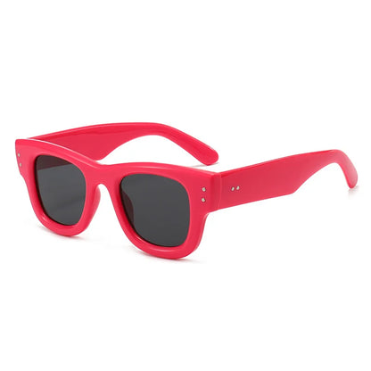 Bold Square Eyepieces lunettes Sunglasses