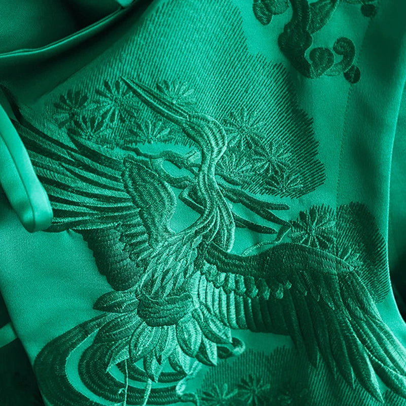 Chinese Style Outerwear Vest Flowers Embroidered Lacing Vests