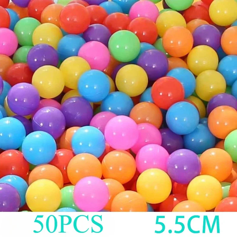 Ball Pit Balls Pack Star and Round BPA Soft Plastic Balls