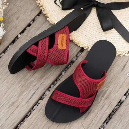 Mesh Breathable Flat Sandals