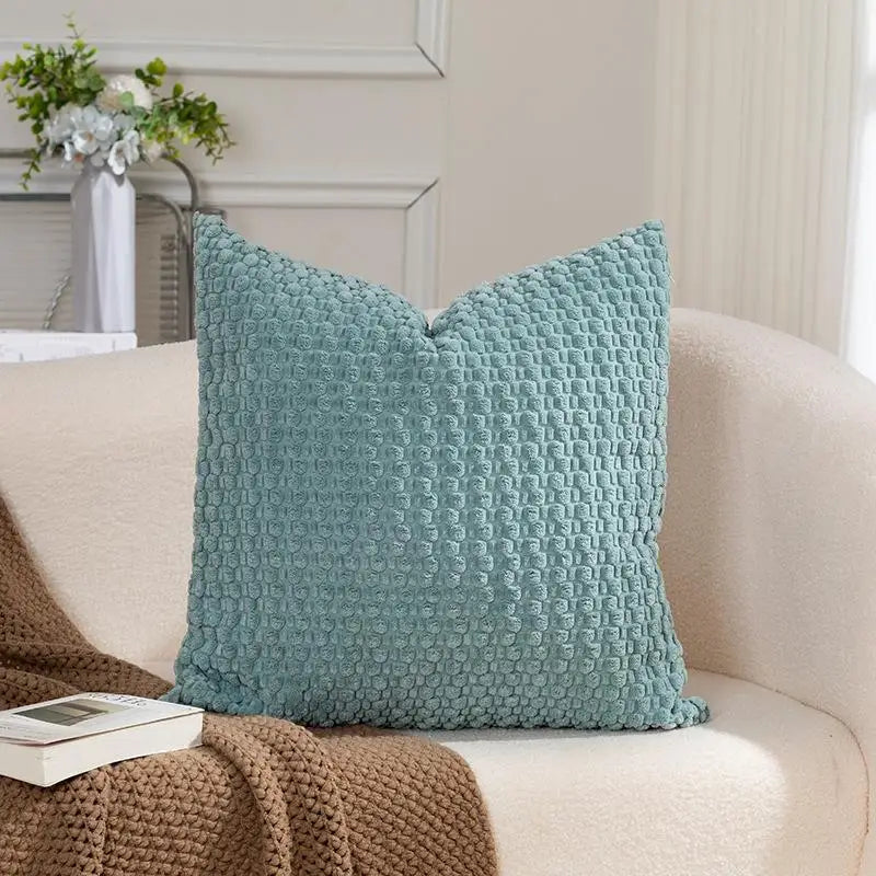 Soft velvet double-sided design sofa cushion cover