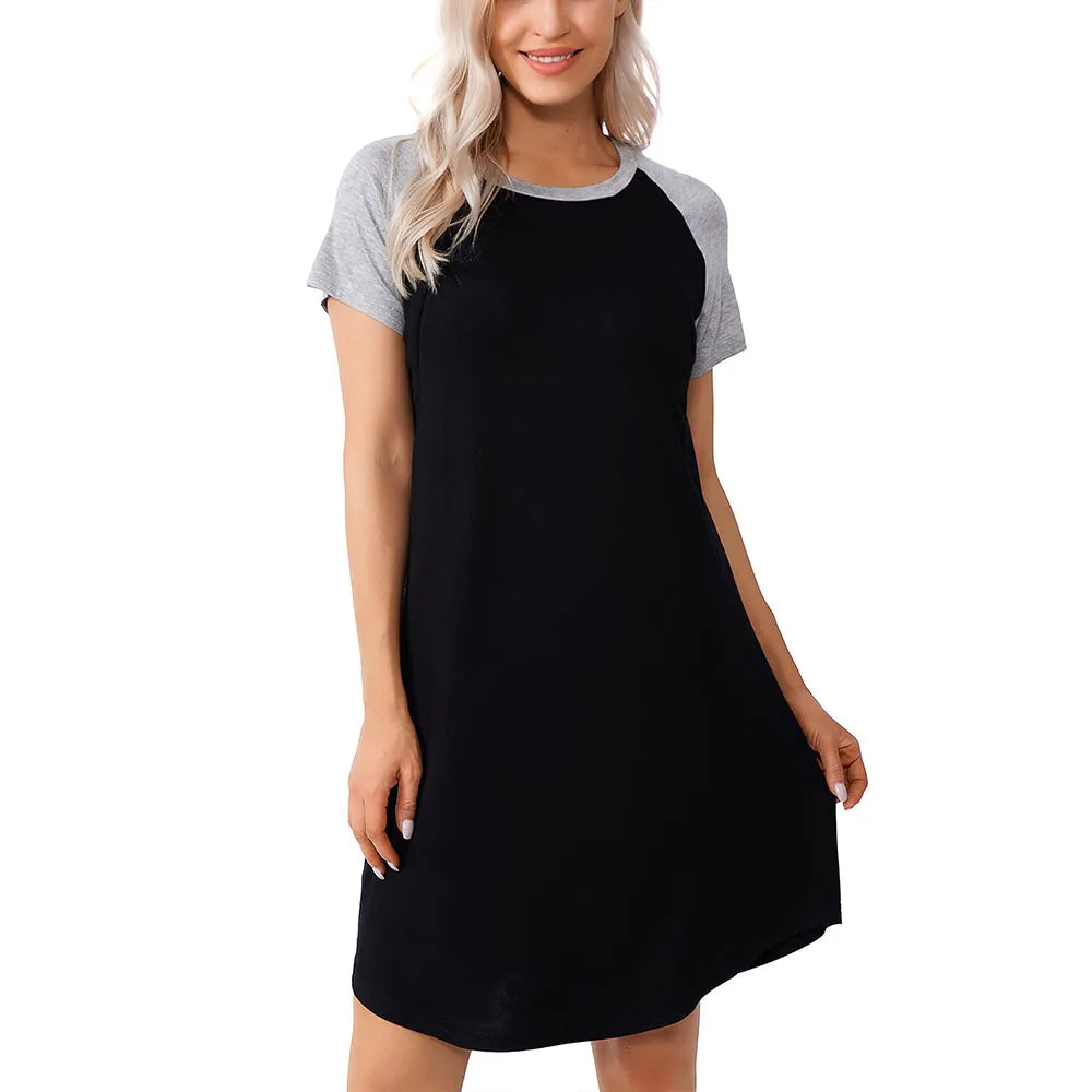 Nursing Gown 3 in 1 Nightgown Maternity Breastfeeding Sleepwear
