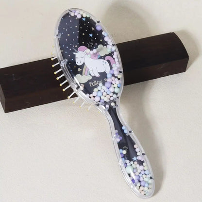 cute cartoon comb scalp massage air hair brush