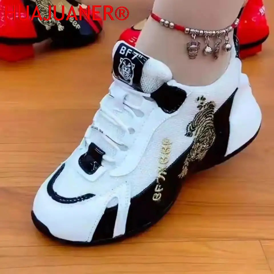 Auspicious Tiger Breathable Sneakers