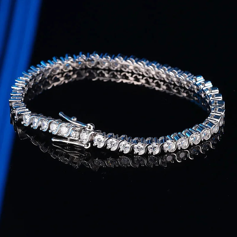 DANA 14K Gold Full Diamond Bracelets