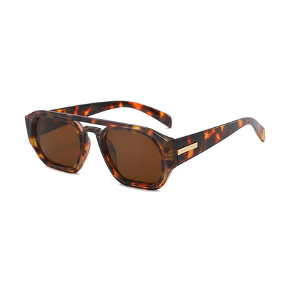 Vintage Punk Square Frame Sunglasses