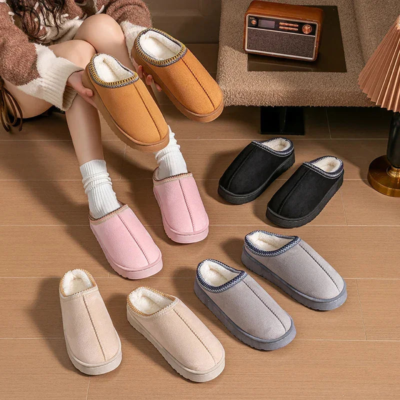 Warm House Thick Non-Slip Slippers