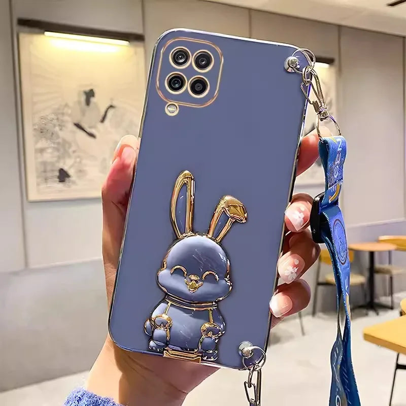 Crossbody Lanyard Rabbit luggage bracket Plating Cover