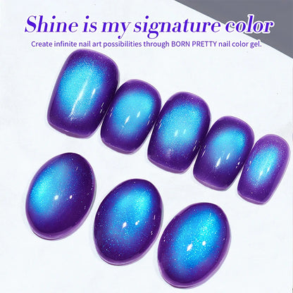 Blueberry Cat Magnetic Gel Nail Polish
