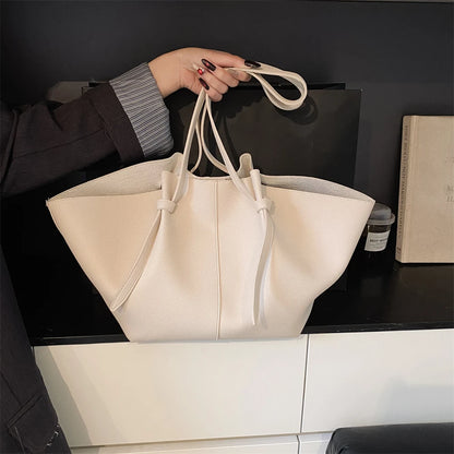 DANA PU Leather Capacity Shopper Handbags