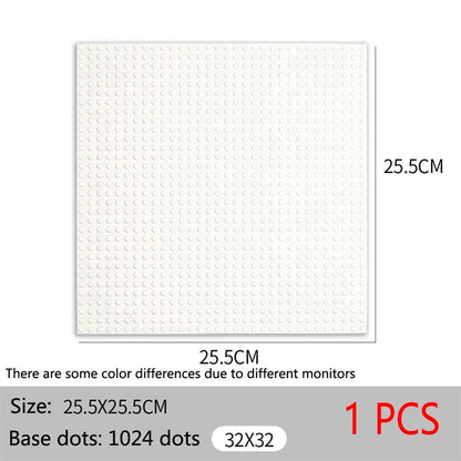 Baseplate 32x32 16X32 Dots Classic Brick Plate Building Blocks