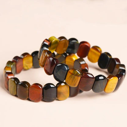 AAA Grade Natural Colored Tigers Eye Bracelet