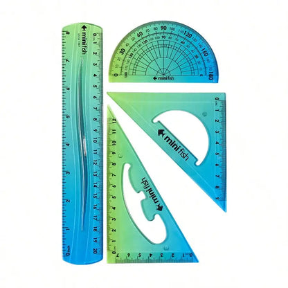 20cm Soft Ruler  with Gradient Ombre Style and Length Measured