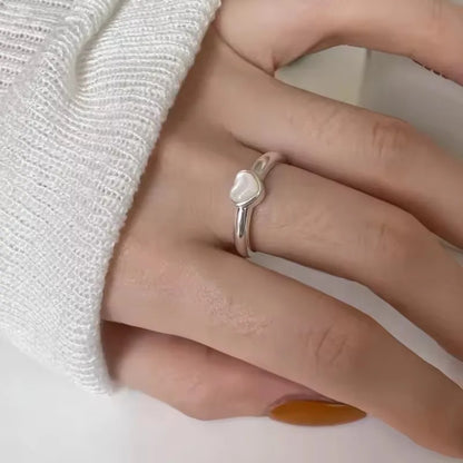 Sam Panda 925 Sterling Silver Simple Vintage Big Ball Ring