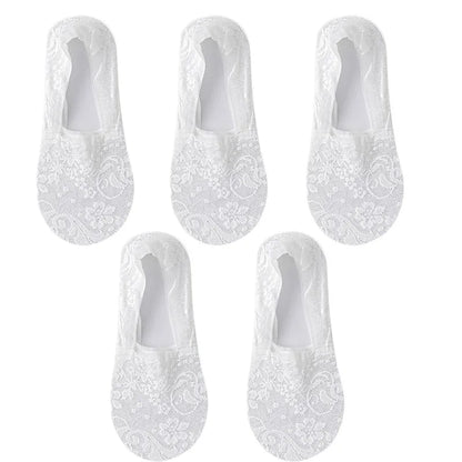 5Pair Thin Breathable Transparent Socks