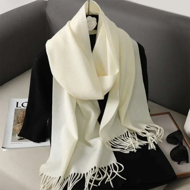Scarf Warm Thicken Cashmere Shawl Scarves