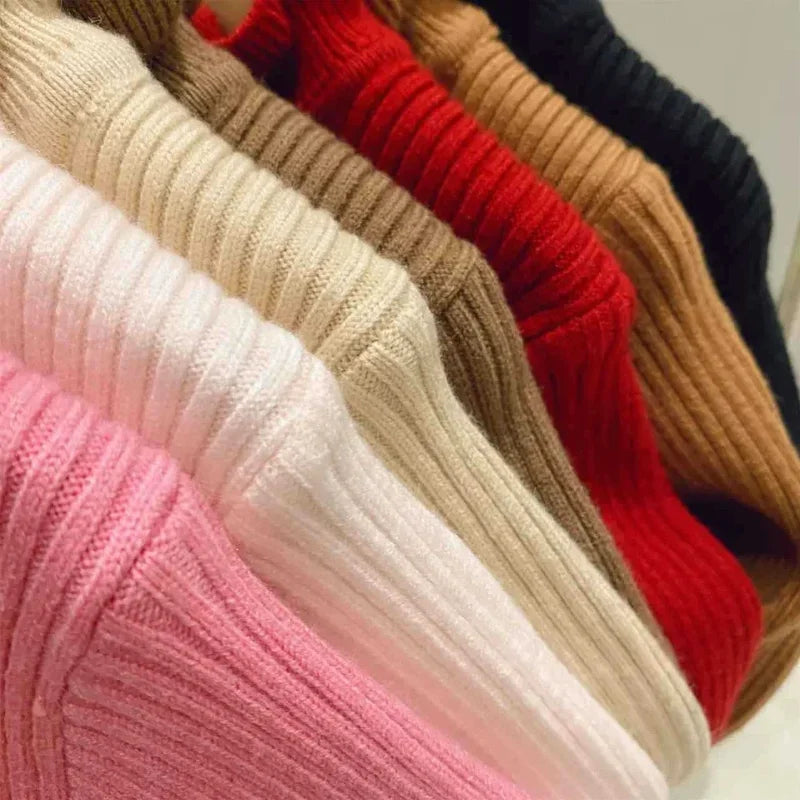 0-7Y Autumn New Baby Boys Girls Clothes Baby Sweater Toddler Knit Pullover