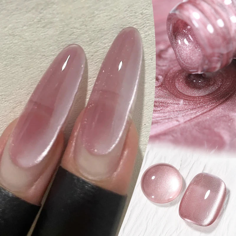 10ml Brown Purple Black Red Cat Magnetic Gel Polish Manicure Soak Off