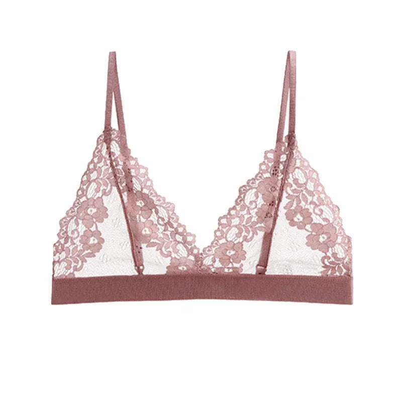 Transparent Sexy Thin Push Up Lingerie Bra