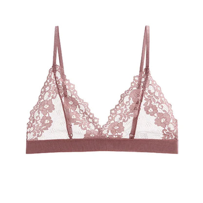 Transparent Sexy Thin Push Up Lingerie Bra