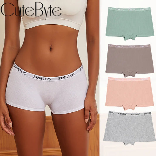 Cotton Boxers Underwear Plus Size Lingerie
