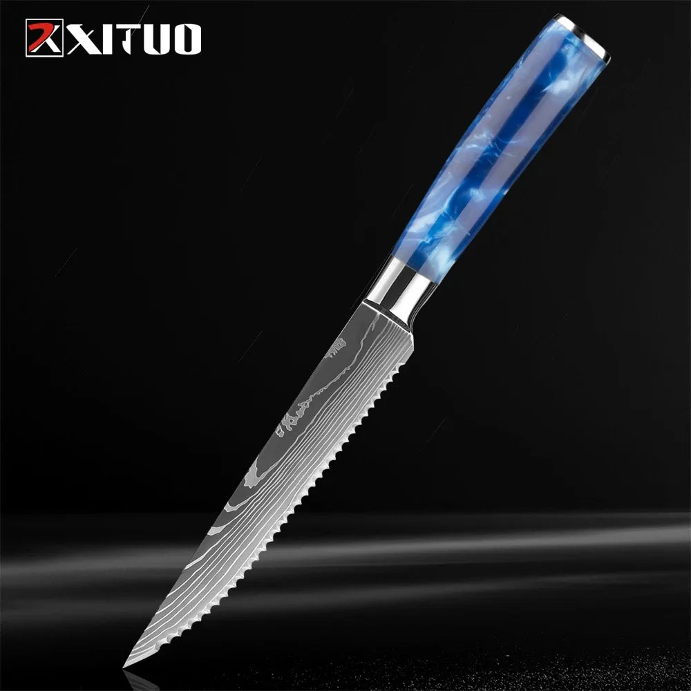 Stainless Steel Chef Knife Kitchen Knife Set