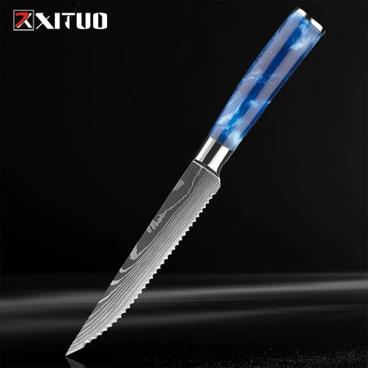 Stainless Steel Chef Knife Kitchen Knife Set