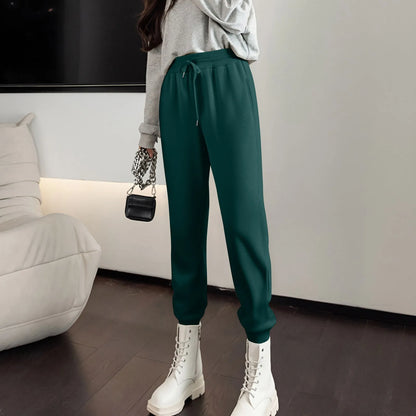 Straight Leg Elastic Waist Pants