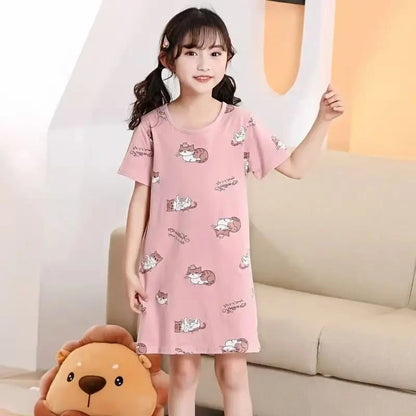 100% Cotton Cartoon Nightdress