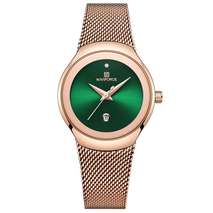 Rose Gold Ultra Thin Luxury Waterproof Quartz WristWatch