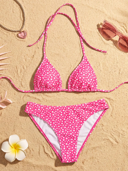 Sexy Leopard Print Bikini Set