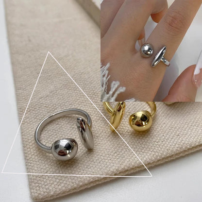 DANA 925 Sterling Silver Arched Wide Ring