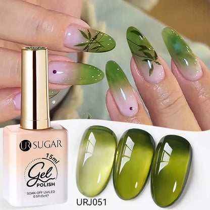 SUGAR Jelly Milky White Translucent Gel Polish