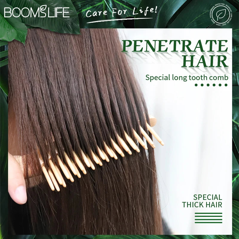 Wide Tooth Hair Comb Anti-Static Hair Brush