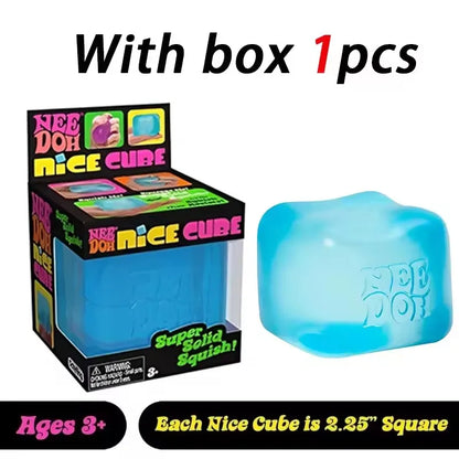 Pinch Candy Jellyfish Flow Pattern Cube Slow Rebound Stress Relief