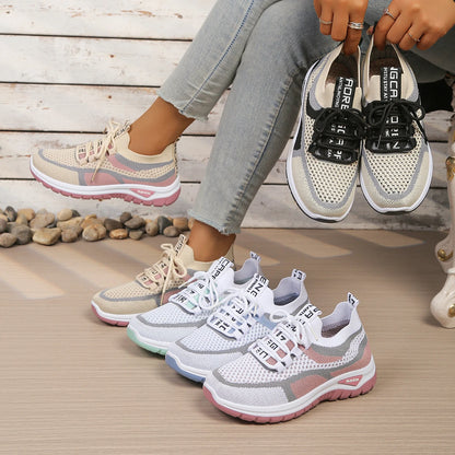 Vulcanized lightweight and breathable mesh Sneakers