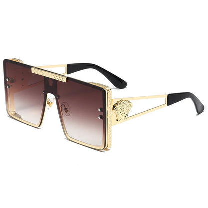 Oversized cool street style Sunglasses