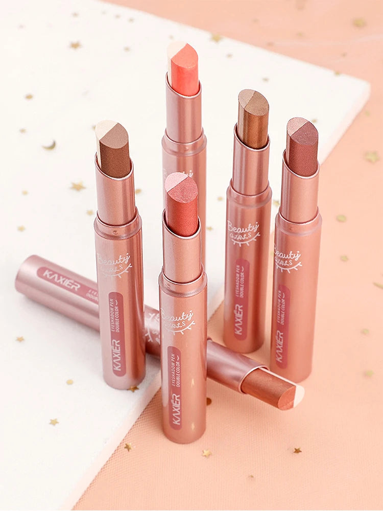 Gradient two-color eye shadow pen waterproof