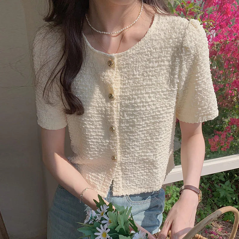 Short Sleeve O-Neck Shirt